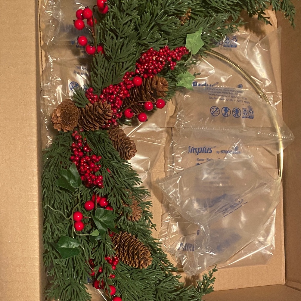 Allstate floral wreath